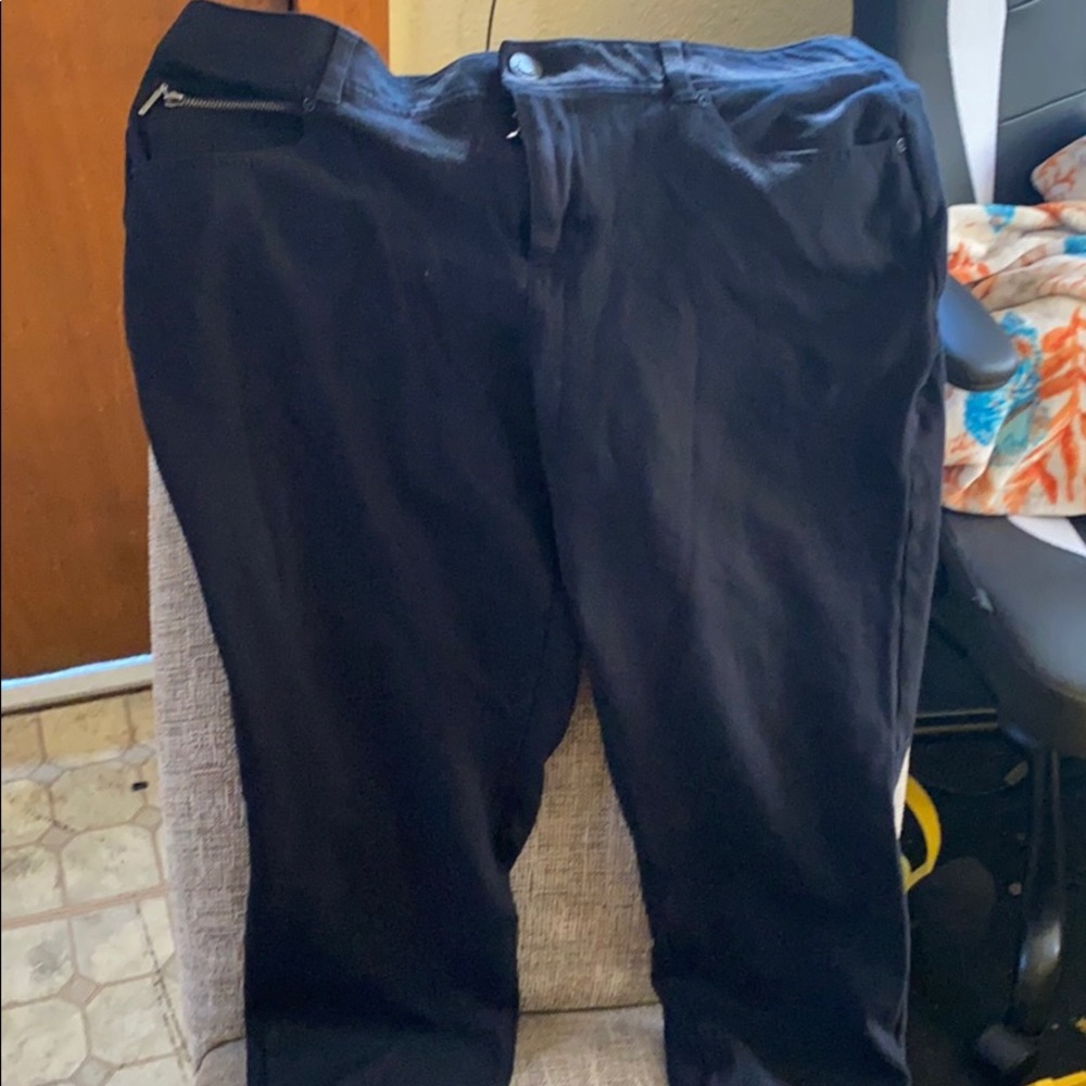 Black skinny stretch